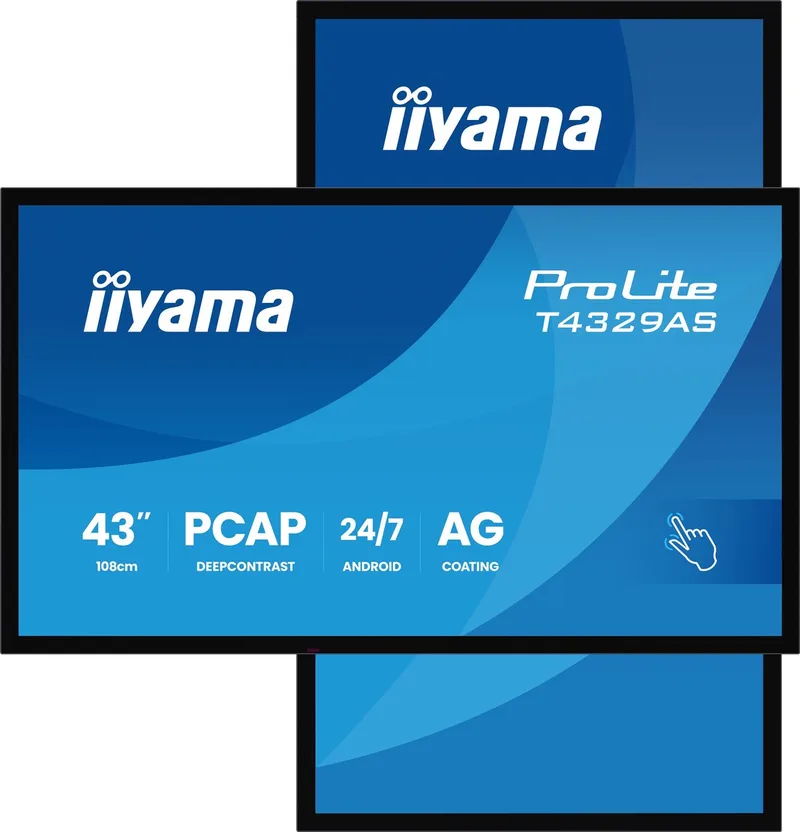 Antislipmat Iiyama T4329AS-B1AG by iiyama, Black – cover