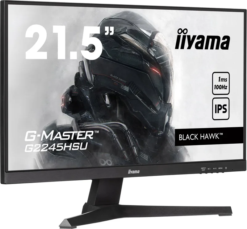 G-Master G2245HSU-B2 Black Hawk - 22 inch - Full HD - IPS - 100 Hz by iiyama, Black – cover