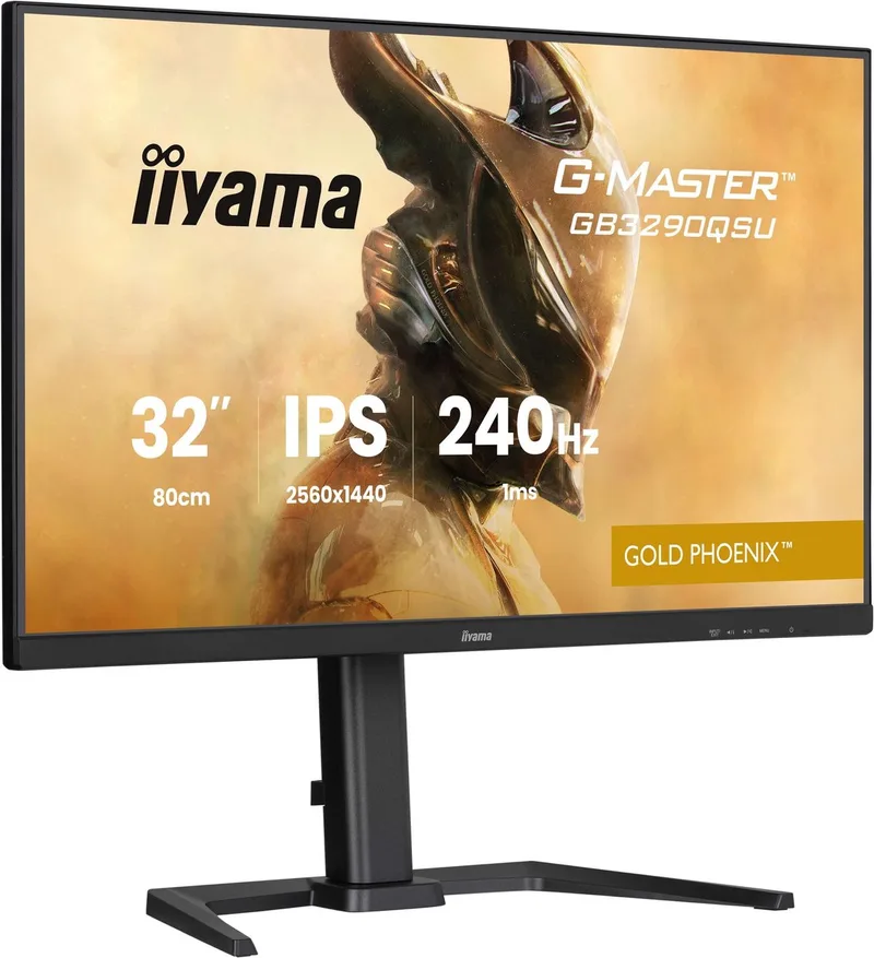 G-Master GB3290QSU-B1 Gold Phoenix - 32 inch - QHD - IPS - 240 Hz - Verstelbaar de iiyama, Noir – jaquette
