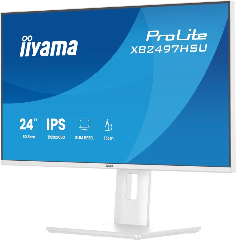 iyama ProLite XB2497HSU-W1 - 24 inch - Full HD - IPS - USB-Hub (4x) - verstelbaar van iiyama, Wit – cover