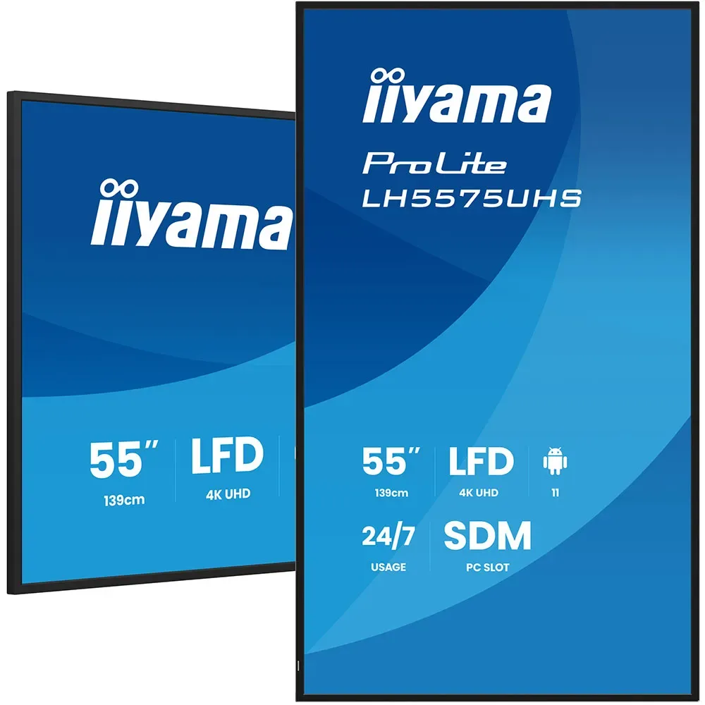 Lh5575uhs-b2ag 55´´ Full Hd Ips Lcd Skærm fra iiyama – cover