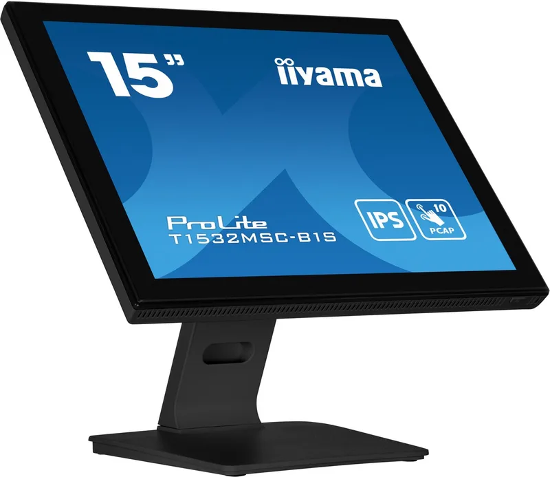 Monitor Iiyama ProLite T1532MSC-B1S 15" XGA 50 - 60 Hz by iiyama, Black – cover