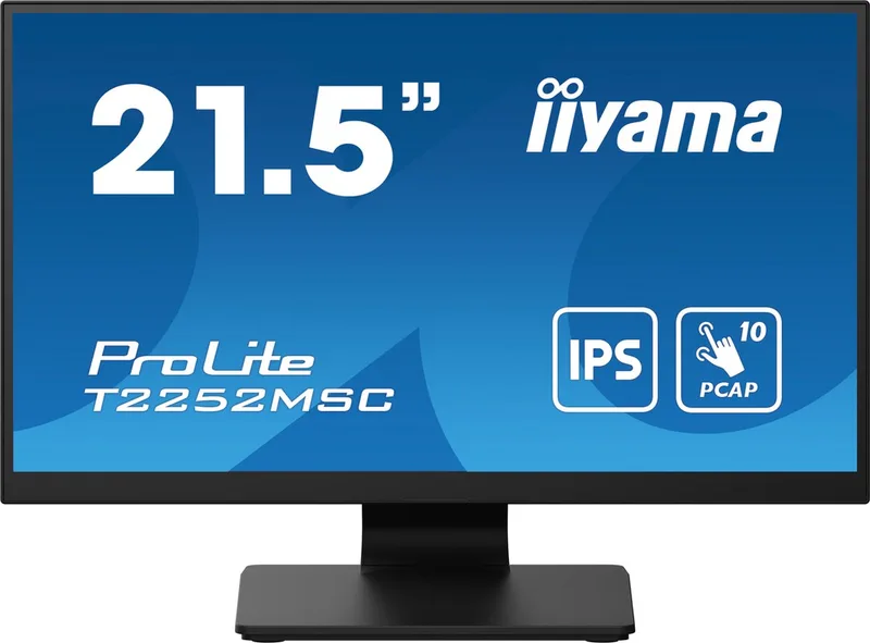 ProLite T2252MSC-B2 - 22 Inch - IPS - Full HD - 10 punts touch van iiyama, Zwart – cover