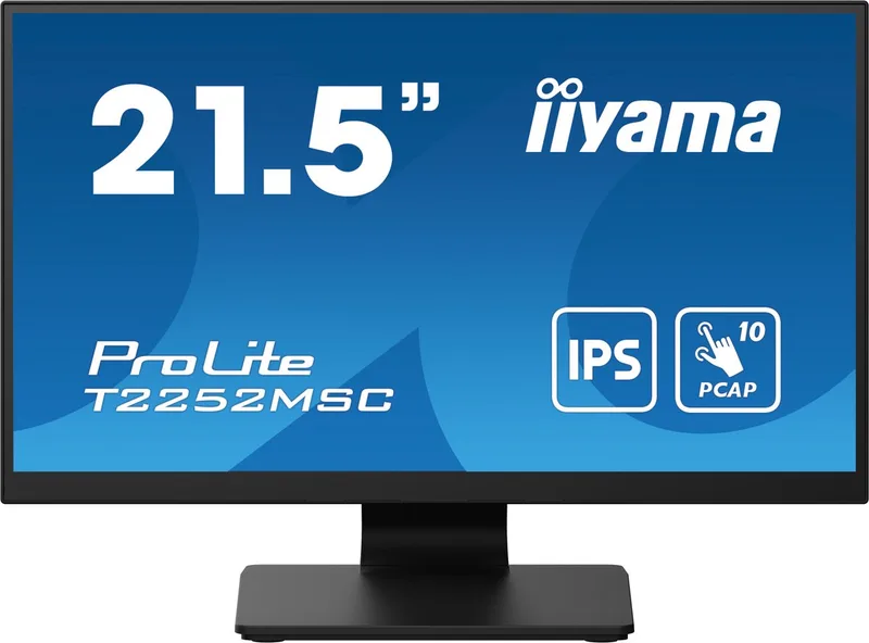ProLite T2252MSC-B2AG computer monitor 54,6 cm (21.5) 1920 x 1080 Pixels Full HD LCD Touchscreen van iiyama, Zwart – cover