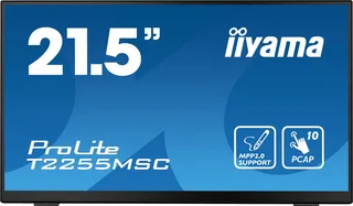 ProLite T2255MSC-B1 - 22 Inch - IPS - Full HD - 10 punts touch by iiyama, Black – cover 1 of 2