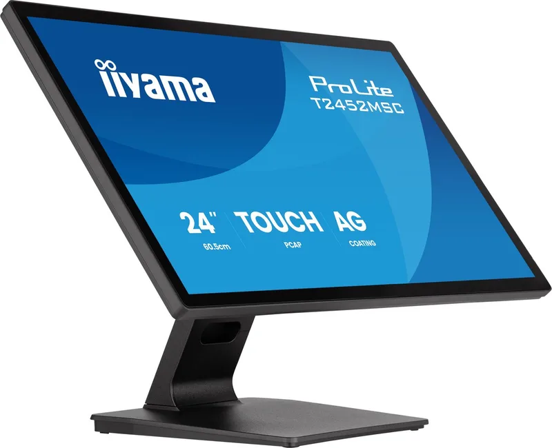 ProLite T2452MSC-B2AG computer monitor 61 cm (24") 1920 x 1080 Pixels Full HD LED Touchscreen van iiyama, Zwart – cover