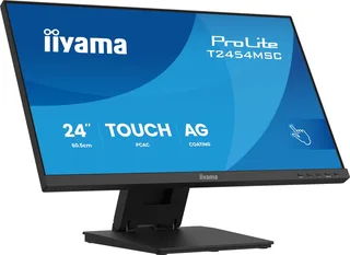 ProLite T2454MSC-B3AG computer monitor 60,5 cm (23.8) 1920 x 1080 Pixels Full HD LED Touchscreen Multi-gebruiker de iiyama, Noir – jaquette 1 sur 2