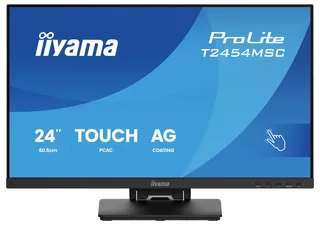 ProLite T2454MSC-B3AG computer monitor 60,5 cm (23.8) 1920 x 1080 Pixels Full HD LED Touchscreen Multi-gebruiker de iiyama, Noir – jaquette 2 sur 2