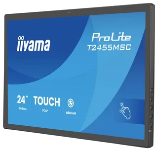 ProLIte T2455MSC-B2 - 24 inch - Full HD - IPS - Touch - webcam - speakers by iiyama, Black – cover 2 of 2