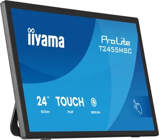 ProLIte T2455MSC-B2 - 24 inch - Full HD - IPS - Touch - webcam - speakers by iiyama, Black – cover 1 of 2