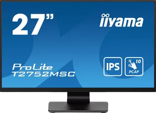 ProLite T2752MSC-B1 - 27 Inch - IPS - Full HD - 10 punts touch van iiyama, Zwart – cover 1 van 2
