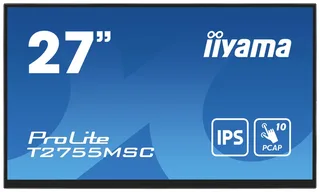 ProLite T2755MSC-B1 - 27 Inch - IPS - Full HD - 10 punts touch by iiyama, Black – cover 2 of 2
