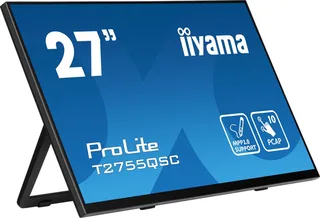 ProLite T2755QSC-B1 - 27 Inch - IPS - QHD - 10 punts touch by iiyama, Black – cover 1 of 3
