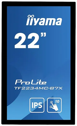 ProLite TF2234MC-B7X computer monitor 54,6 cm (21.5) 1920 x 1080 Pixels Full HD LED Touchscreen Multi-gebruiker Zwart by iiyama – cover 2 of 2