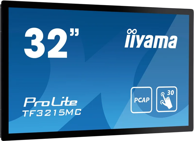 ProLite TF3215MC-B2 computer monitor 80 cm (31.5") 1920 x 1080 Pixels Full HD LED Touchscreen Kiosk by iiyama, Black – cover
