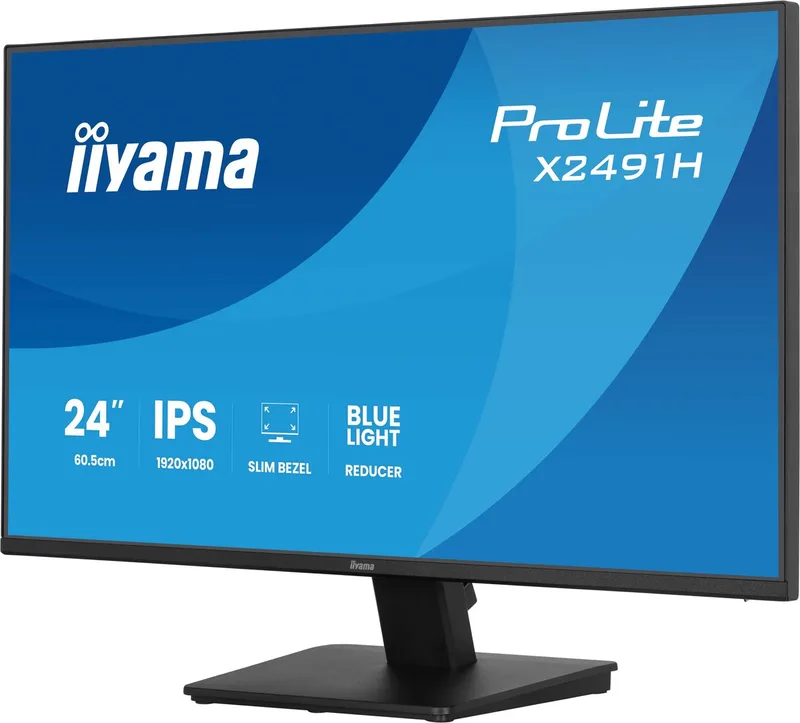 ProLite X2491H-B1 - 24 inch - Full HD - IPS van iiyama, Zwart – cover