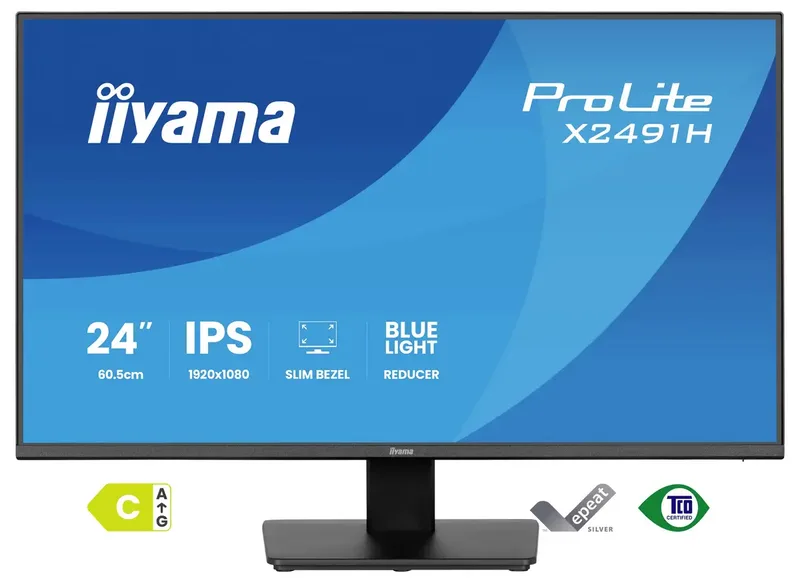 ProLite X2491H-B1 - 24 inch - Full HD - IPS by iiyama, Black – cover 2 of 2