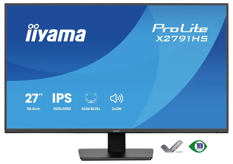 ProLite X2791HS-B1 - 27 inch - Full HD - IPS by iiyama, Black – cover 2 of 2