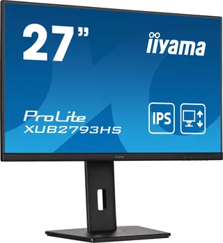 ProLite XU22293HSU-B7 - 22inch - Full HD - IPS - USB-Hub (2x) fra iiyama, Sort – cover 1 af 2