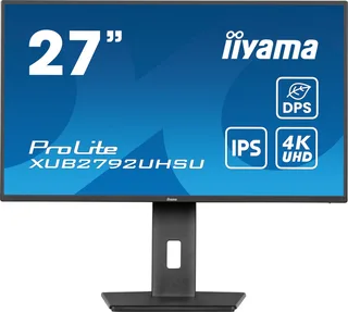 ProLite XUB2792UHSU-B6 - 27 inch - 4K - IPS - USB-Hub (3x) - Verstelbaar by iiyama, Black – cover 1 of 2