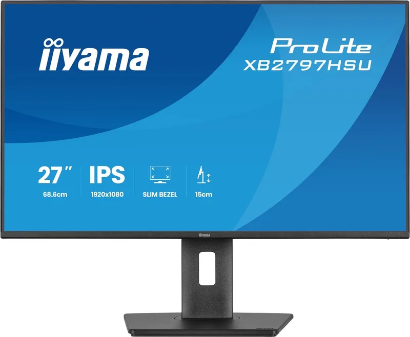 PtoLite XB2797HSU-B1 - 27 inch - Full HD - IPS - USB-Hub (4x) - Verstelbaar van iiyama, Zwart – cover