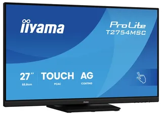 T2754MSC-B2AG – Touch monitor – 27 inch – Full HD by iiyama, Black – cover 2 of 2