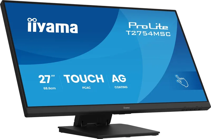 T2754MSC-B2AG – Touch monitor – 27 inch – Full HD by iiyama, Black – cover 1 of 2