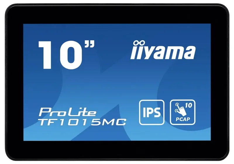 TF1015MC-B3 computer monitor 25,6 cm (10.1") 1280 x 800 Pixels HD LED Touchscreen by iiyama, Black – cover 2 of 2
