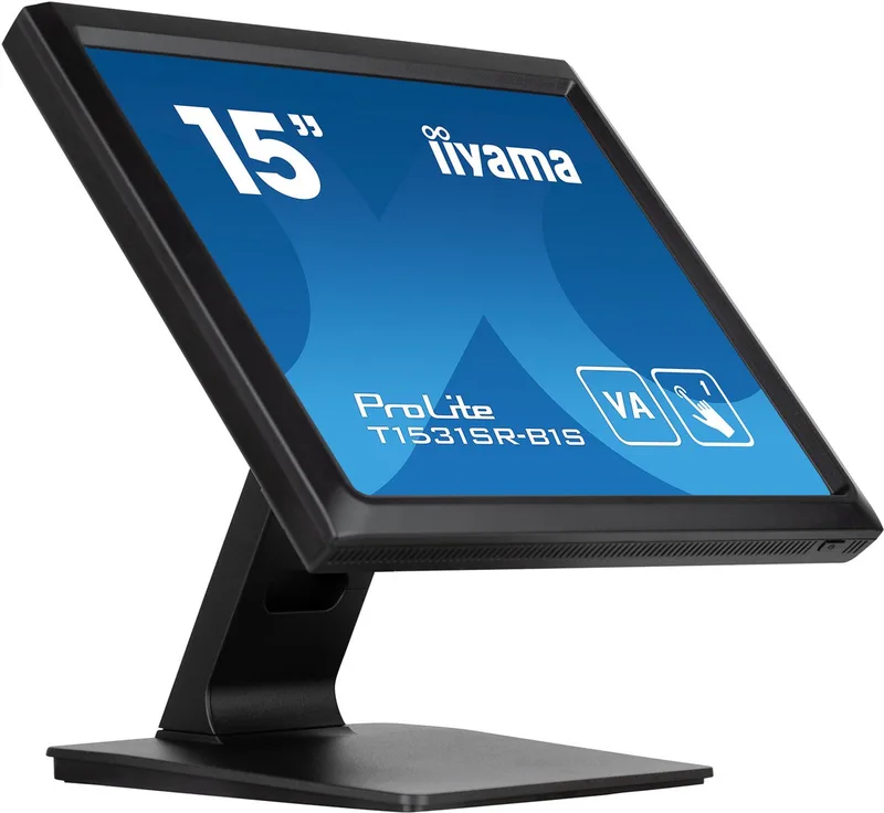TFT T1531SR 38cm VA TOUCH 15''/1024x768/VGA/DP/HDMI by iiyama, Black – cover
