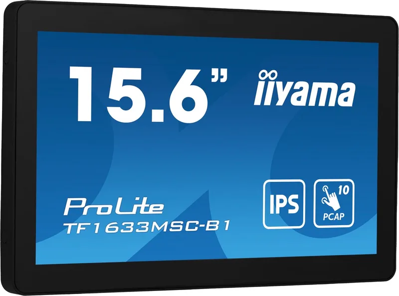 TFT TF1633MSC 39.5cm IPS 15.6''/1920x1080/DP/HDMI/USB/TOUCH van iiyama, Zwart – cover