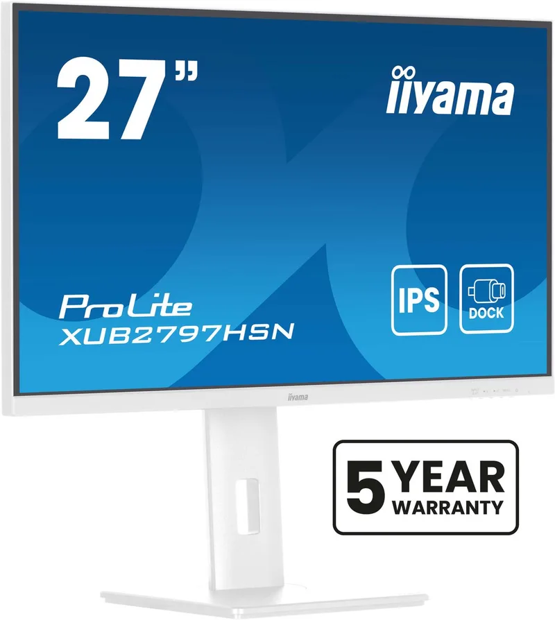 XUB2797HSN-W2 - Monitor by iiyama, White – cover