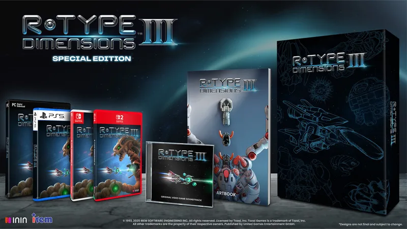 R-Type Dimensions III Special Edition van ININ Games, Nintendo Switch 2 – cover