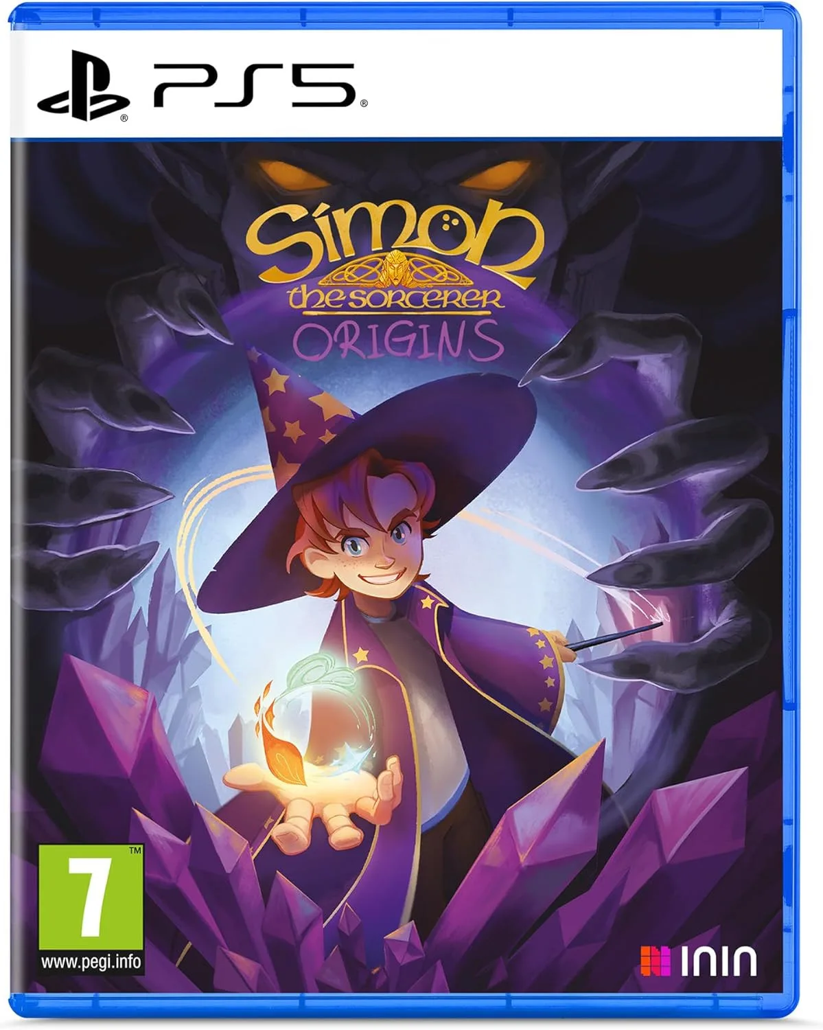 Simon The Sorcerer Origins från ININ Games, PS5 – omslag
