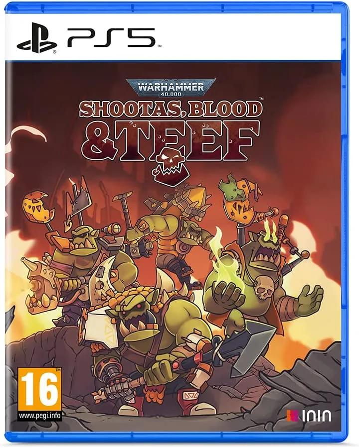 Warhammer 40,000 Shootas, Blood & Teef by ININ Games, PS5 – cover