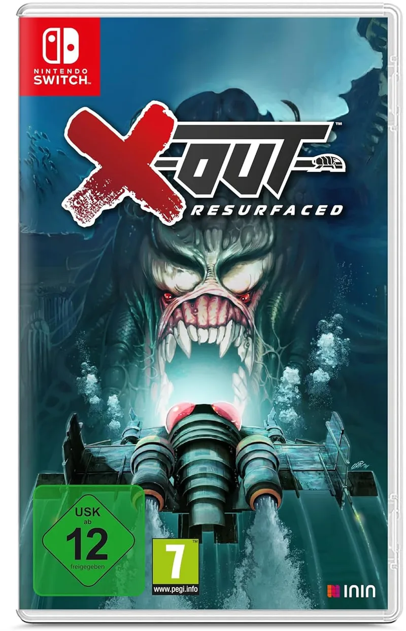 X-Out Resurfaced by ININ Games, Nintendo Switch – cover