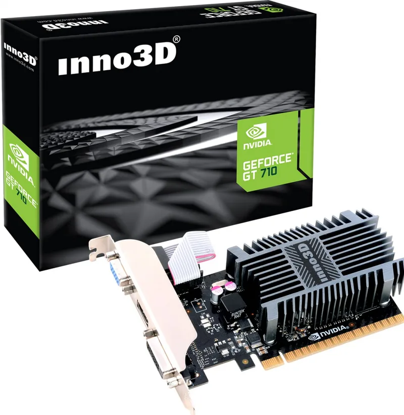 GeForce GT 710 LP - Videokaart by Inno3D – cover