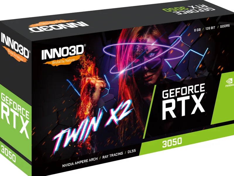 GeForce RTX 3050 Twin X2 V2 - Videokaart van Inno3D – cover