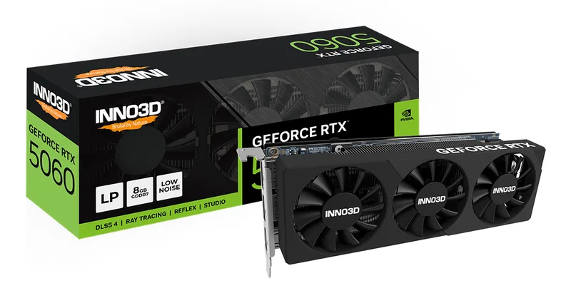 GeForce RTX 5060 X3 Low Profile - Videokaart van Inno3D – cover
