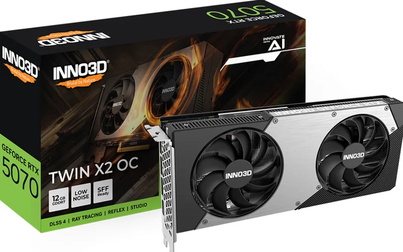 GeForce RTX 5070 TWIN X2 OC - Videokaart van Inno3D – cover