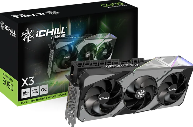 GEFORCE RTX 5080 ICHILL X3 - Videokaart van Inno3D – cover