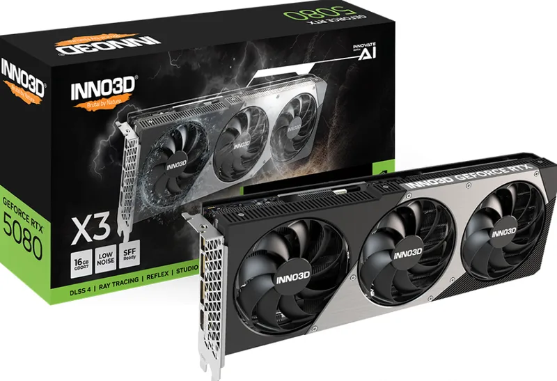 GeForce RTX 5080 X3 - Videokaart van Inno3D – cover