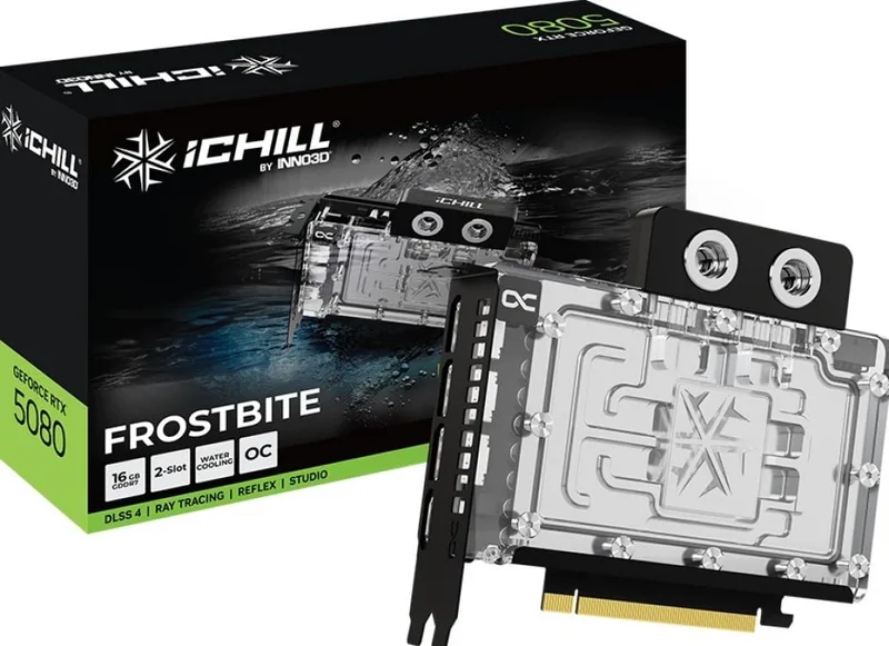 iChill GeForce RTX 5080 iCHILL Frostbite - Videokaart van Inno3D – cover