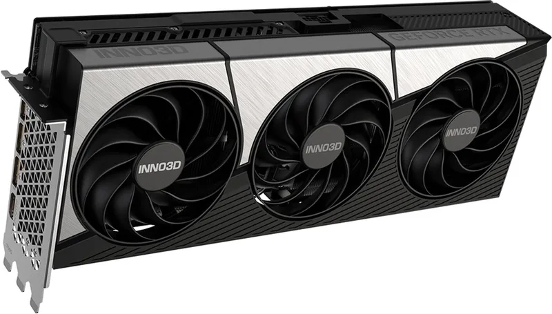 NVIDIA GeForce RTX 5090 X3 OC - Videokaart - 32GB - GDDR7 - PCIe 5.0 - 1x HDMI 2.1 - 3x DisplayPort 2.1 van Inno3D, Zwart – cover