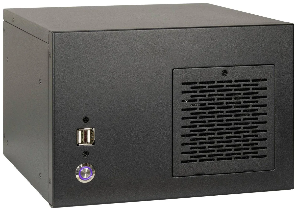 Tour midi Inter-Tech S31B Boîtier PC noir 1 ventilateur pré-installé de Inter-Tech – jaquette