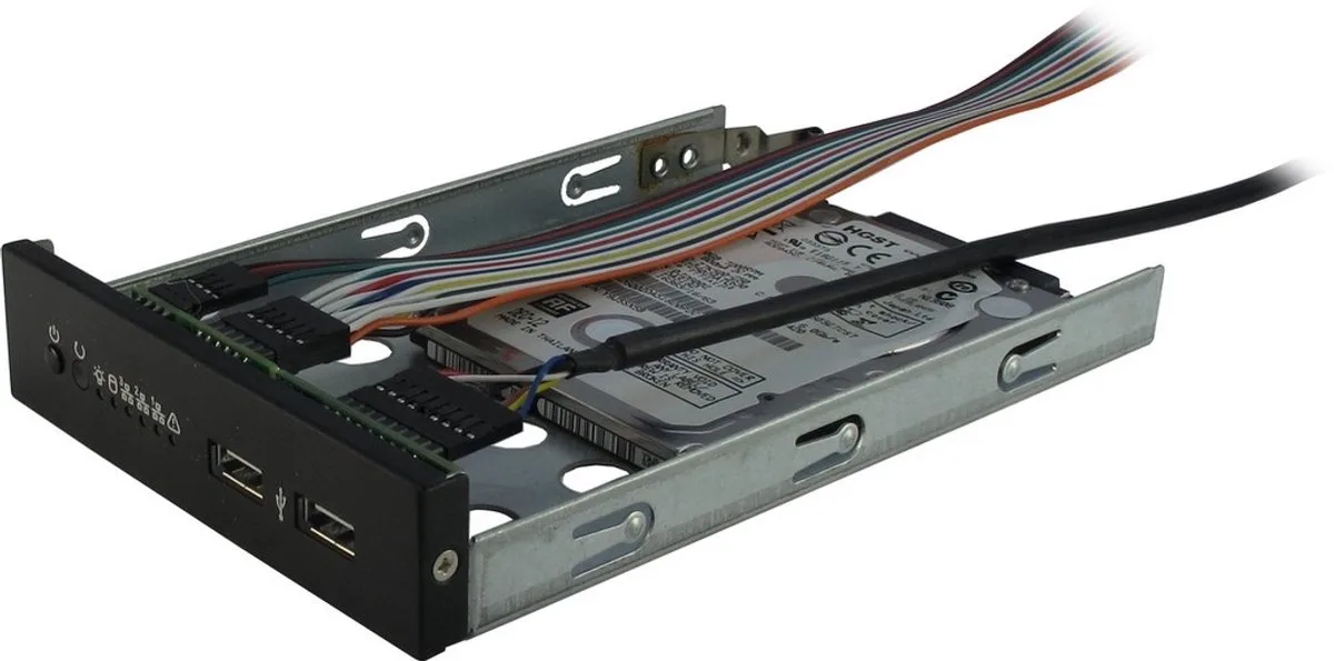 IPC 2U-20240 van Inter-Tech, Zwart – cover