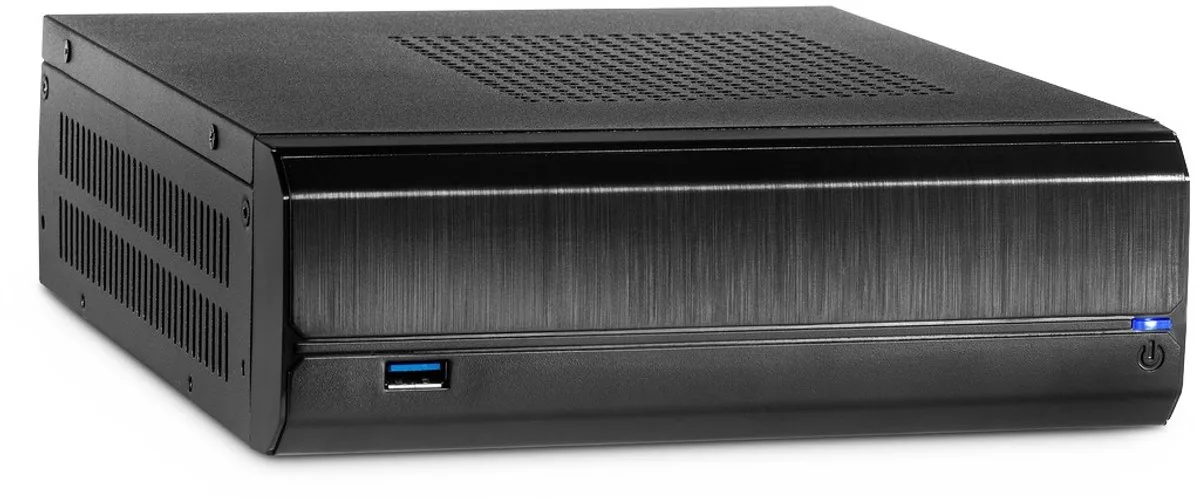JX-500 | Mini Tower Case by Inter-Tech, Black – cover