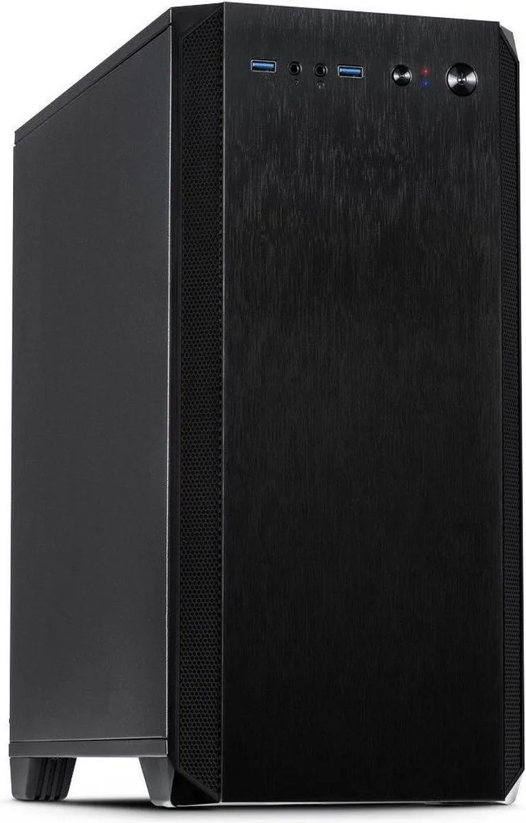 Micro Tower H-606 PC-behuizing ATX by Inter-Tech, Black – cover