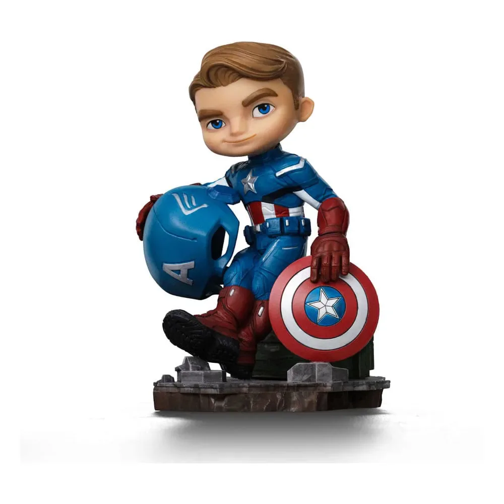 Captain America Avengers Infinity Saga Mini Co Minifiguur 14 Cm van Iron Studios – cover
