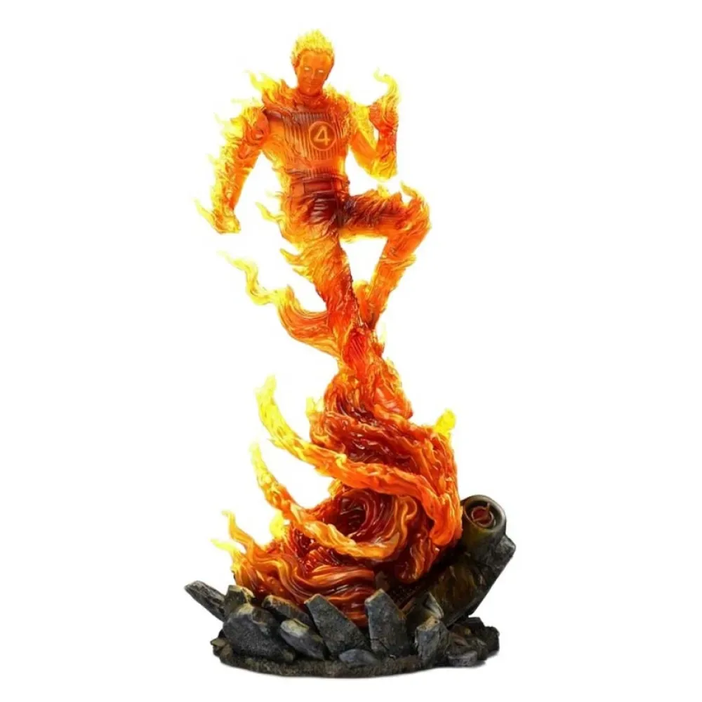 Fantastic Four Human Torch Art Scale Beeld 1/10 30 Cm van Iron Studios – cover