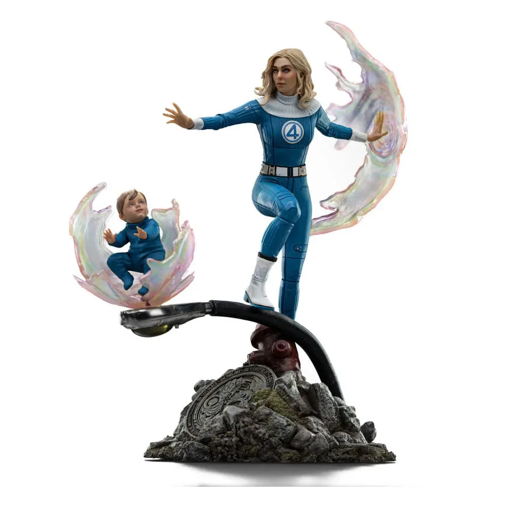Fantastic Four Invisible Woman En Franklin Art Scale Statue 1/10 28 Cm van Iron Studios – cover
